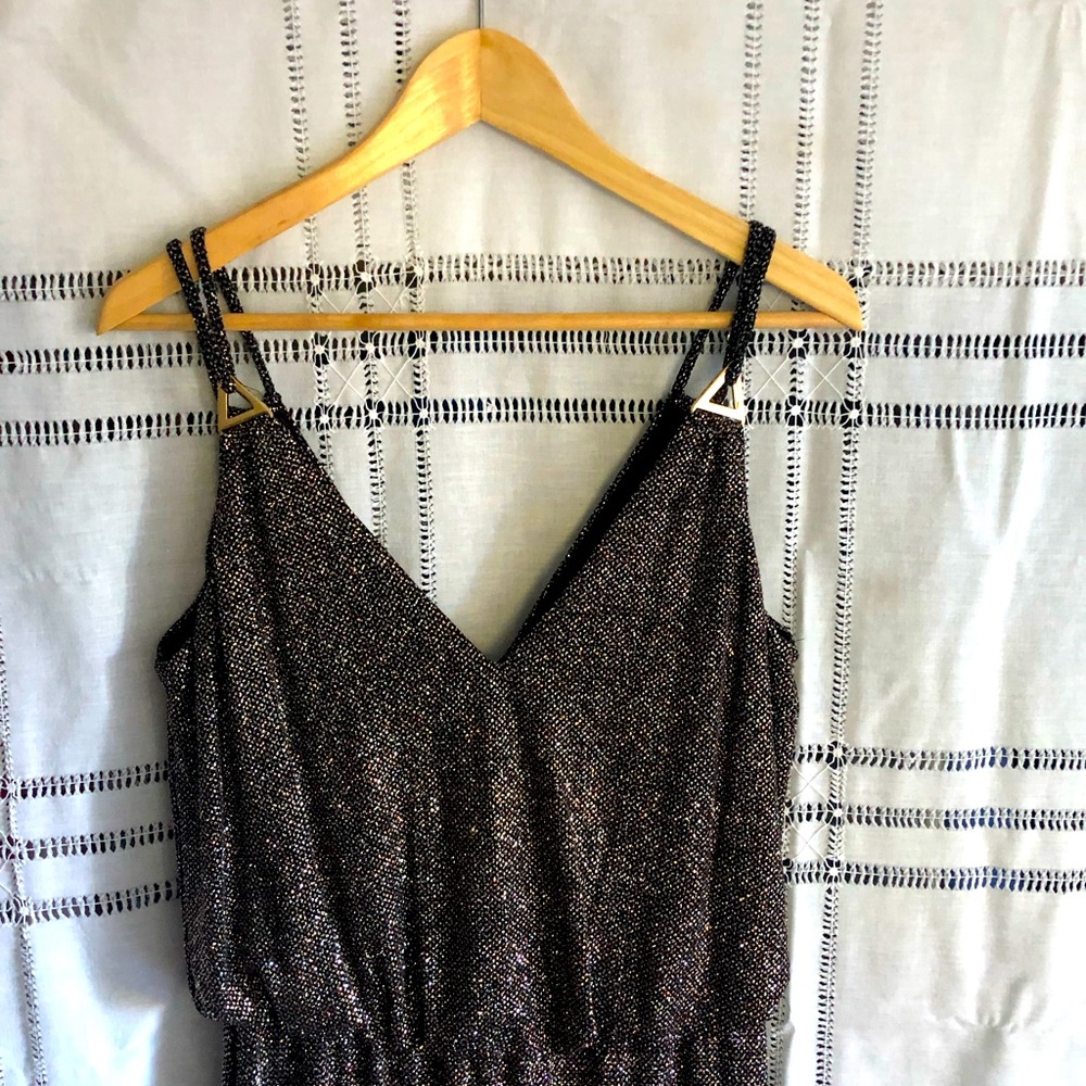 Calvin Klein Glitter Maxi Dress